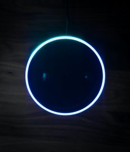 Amazon’s Alexa glowing while she’s listening - new technology - smart home device