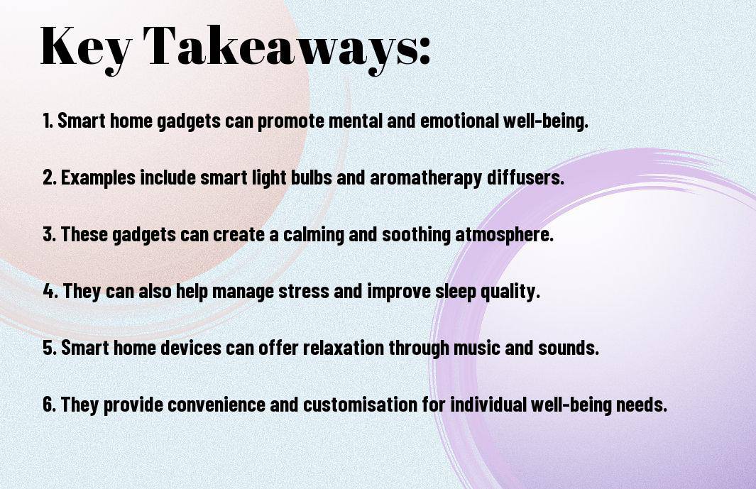 smart home gadgets for mental and emotional wellbeing tjo SMART HOME