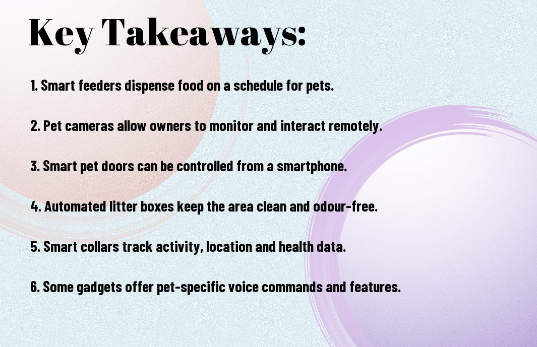 smart gadgets for pet owners in a home fbn SMART HOME